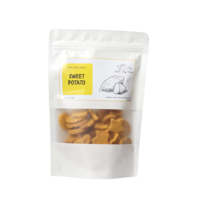 sweet potato dog biscuits packaging
