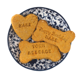 personalised dog biscuits
