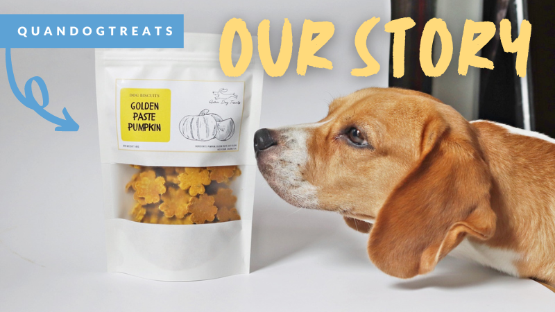 about us page of quan dog treats
