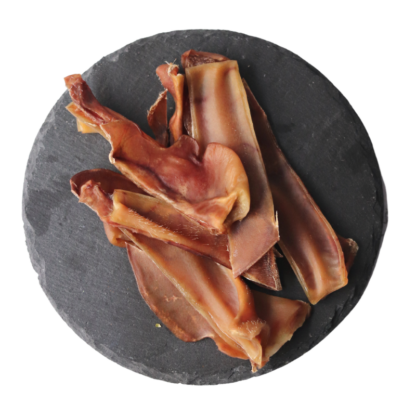 dehydrated pig ear strips for dogs chews