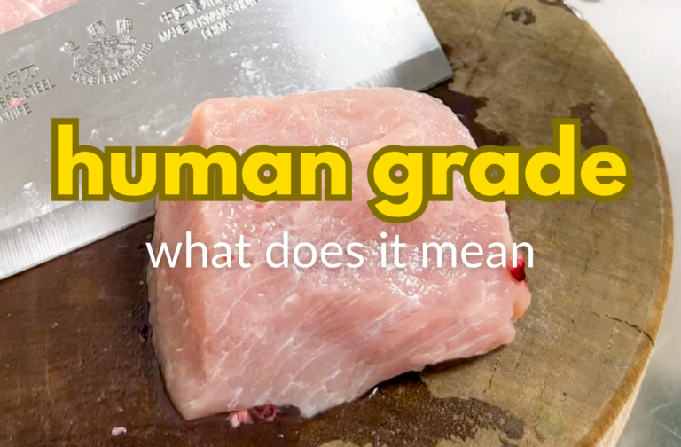 human grade what does it mean